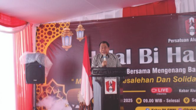 
					Halalbihalal Alumni GMNI 2025: Arief Hidayat Tekankan Peran PA GMNI Jaga Arah Bangsa, Luncurkan Media “TV Marhaen”